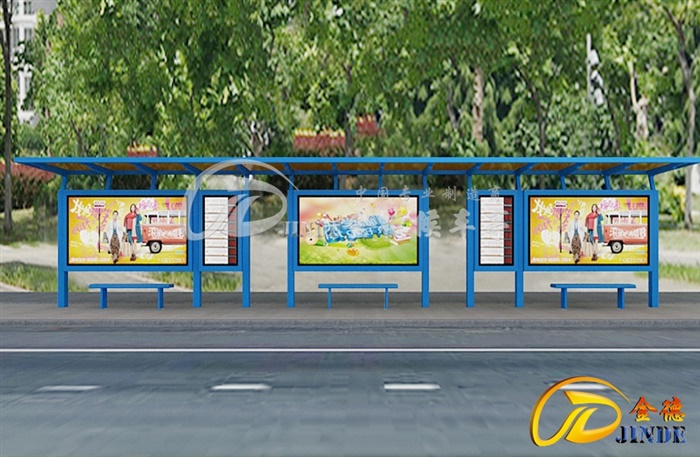 南京第二批候车亭发货了