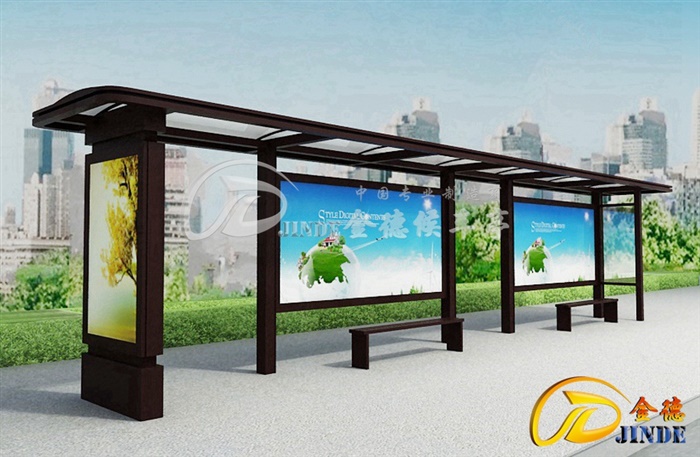 江苏候车亭安装使用中