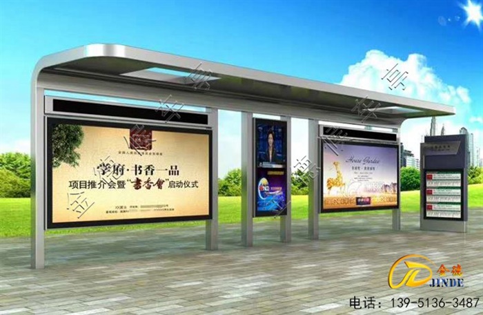 浙江候车亭火热生产中