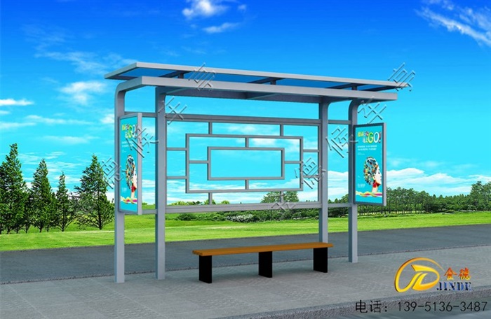 陕西候车亭发货了