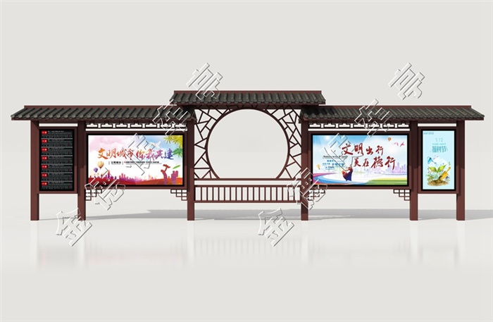 JD-仿古候车亭014