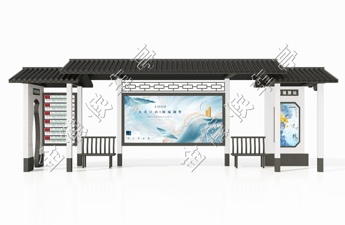 JD-仿古候车亭019